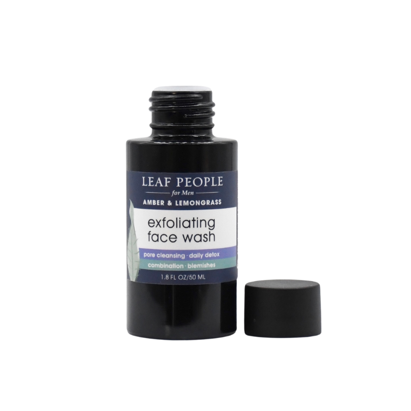 Men's Amber & Lemongrass Exfoliating Face Wash