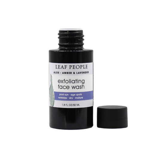 Aloe, Amber & Lavender Exfoliating Face Wash